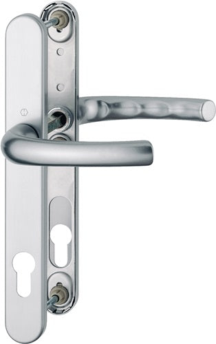 Profiltürgarnitur Tôkyô 1710RH/3346 Aluminium F1 PZ für Türstärke 57-62 mm HOPPE
