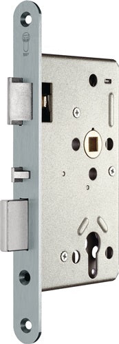 Panik-Einsteckschloss Serie 21 APK Panik-Funktion E abgerundet 24/55/72/8 mm DIN rechts Edelstahl selbstverriegelnd SSF