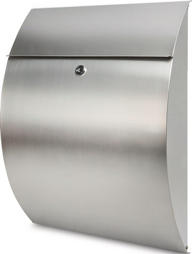 Briefkasten Riviera 3835 Ni Höhe 460 mm Breite 335 mm Tiefe 130 mm Edelstahl DIN C4 BURG-WÄCHTER