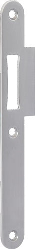 Lappenschließblech B 9000 FA Edelstahl abgerundet Breite 24 x Länge 216 mm DIN links BKS