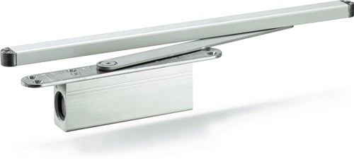 Türdämpfung ActiveStop integrierter Türschließer silber GEZE