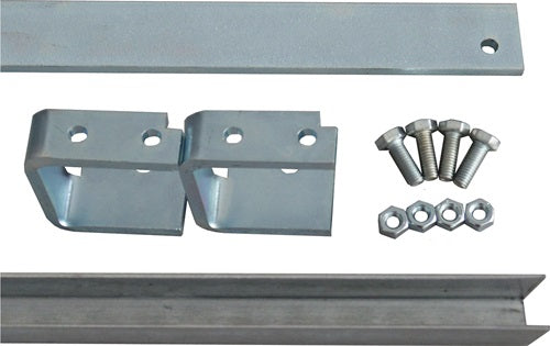 Laufschienenverlängerungs-Set 80841 Stahl verzinkt für Laufschienen-Set 45x8 mm HBS-BETZ