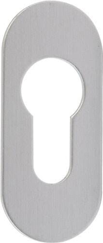 Schlüsselrosette 817/3003 Edelstahl EST Schildstärke 3 mm PZ oval EDI