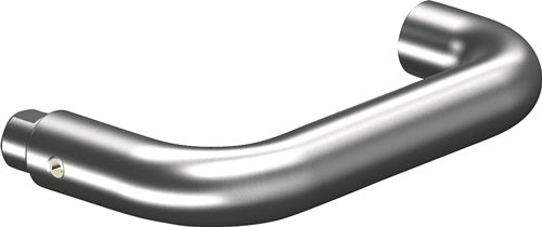 Türdrückerlochteil OGRO 8100 Aluminium F1 / Satino Vierkant 8 mm DIN links / rechts OGRO