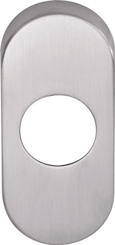 Drückerrosette 6621 235 ER Edelstahl ER Schildstärke 9 mm rund oval OGRO