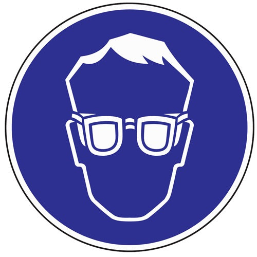 Gebotszeichen ASR A13/BGV A8 Augenschutz benutzen Kunststoff