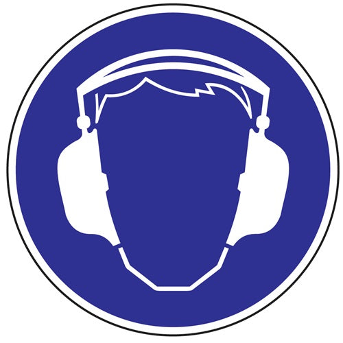 Gebotszeichen ASR A13/BGV A8 Gehörschutz benutzen Kunststoff