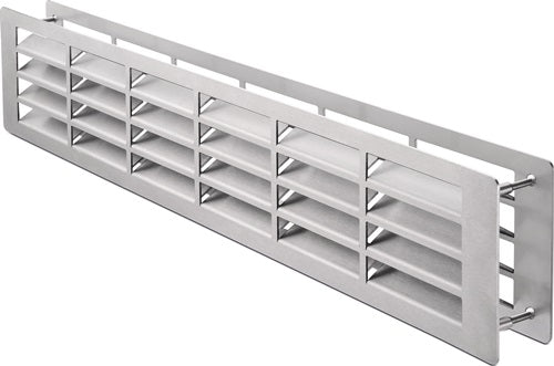 Badezimmerlüftung 9083 ER Länge 500 mm Breite 100 mm Edelstahl