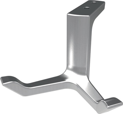 Decken-Mantelhaken 0200 zweifach A87mm AlusilberfeloxH49mm HERMETA