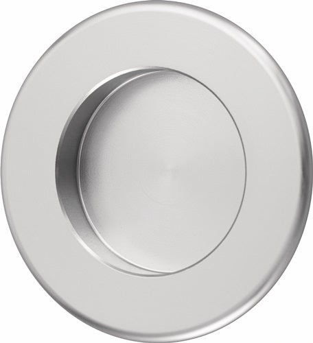 Muschelgriff Aluminium silberfarbig eloxiert rund Einlass-Ø 35 mm HERMETA