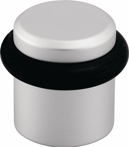 Bodentürpuffür 4735 Ø 39 mm Höhe 36 mm Aluminium silberfarbig matt eloxiert Dübelmontage HERMETA