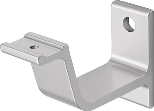 Handlaufträger 3551 Aluminium silberfarbig eloxiert gerade Auflage HERMETA