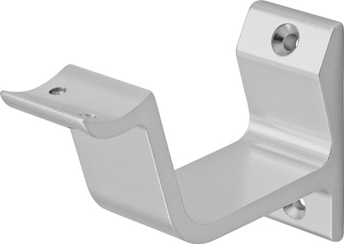 Handlaufträger 3552 Aluminium silberfarbig eloxiert gewölbte Auflage HERMETA