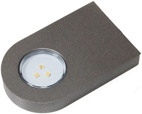 Anbauleuchte Glaspoint Warmweiß od Emotion 12 V 08 W Rahmenfarbe Edelstahlfarben L&S