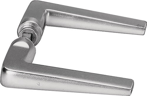 Türdrückerpaar 465 Leichtmetall 105 ohne Rosetten Vierkant 8 mm AMF