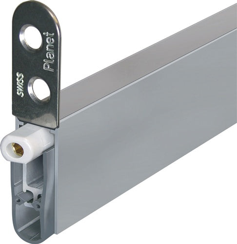 Türdichtung HS 1-seitig Länge 835 mm Aluminium silberfarben eloxiert Holztüren PLANET