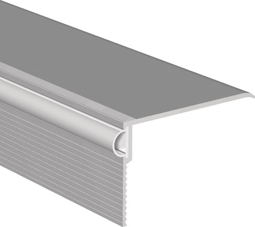 Renovierungsschiene ARP 55 Länge 1800 mm Breite 55 mm Aluminium eloxiert silber zum Schrauben ELLEN