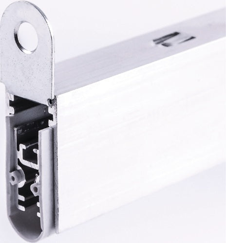 Automatische Türbodendichtung EllenMatic Soundproof 1 seitig Länge 708 mm Breite 15 mm Aluminium blank silber mit