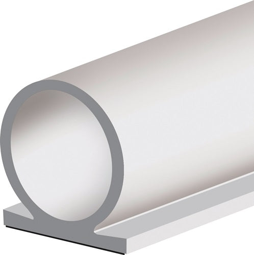 Türanschlagdichtung Omega-Profil 137 Länge 25 m Breite 8 mm selbstklebend Silikon blank braun ELLEN