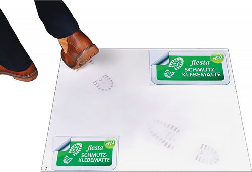 Schmutzmatte klebend natur Folie L610xB760xS32mm BÖCK
