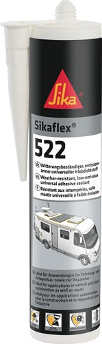 Kleb- und Dichtstoff Sikaflex®-522 schwarz 300 ml SIKA