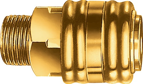 Schnellverschlusskupplung DN 72 Außengewinde Messing Gewinde G 1/4 1316 mm EWO - VPE: 10