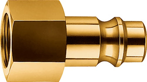 Stecknippel Messing Stecker DN 72 Innengewinde G 1/4 ? EWO - VPE: 10