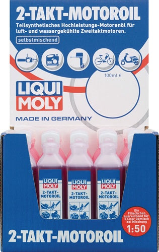 2-Takt-Motoroil 100 ml Mischverhältnis bis 1:50 Dosierflasche LIQUI MOLY