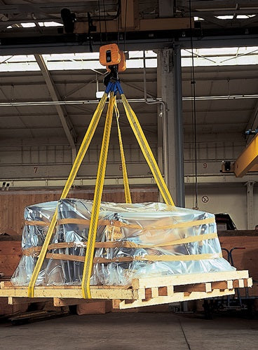 Hebeband DIN EN 1492-1 Länge 5 m grün Tragf einf 2000 kg DOLEZYCH – Ansicht 3