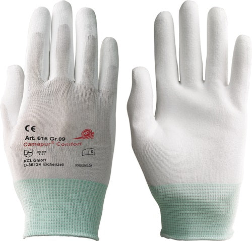 Handschuhe Camapur Comfort 616 Größe 7 weiß EN 388 PSA-Kategorie II 10 Paar HONEYWELL - VPE: 10