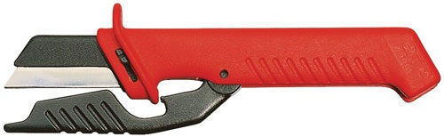 Kabelmesser Länge 185 mm Klingenlänge 50 mm mit Schutzkappe VDE KNIPEX