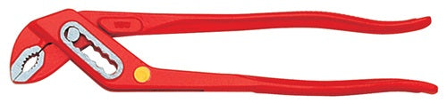 Wasserpumpenzange Länge 300 mm Spannweiße 40 mm poliert rot VBW