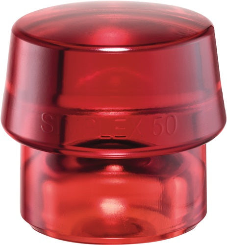 Schonhammerkopf SIMPLEX Kopf-Ø 60 mm Plastik rot hart HALDER