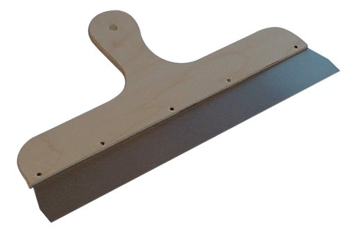 Flächendekorspachtel B600mm Holzgrpoliertes Stahlblatt