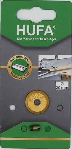 Schneidrädchen D20xB50xS30mm mit Titanbeschichtung HUFA