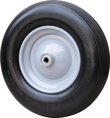 Polymeres Rad Rad-Ø 400 mm Radbreite 100 mm vollgeschäumt inkl Achse CAPITO