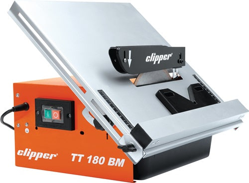 Fliesenschneidmaschine TT 180 BM 12 mm Tisch-L395xB385mm max180 mm 550 W NORTON CLIPPER