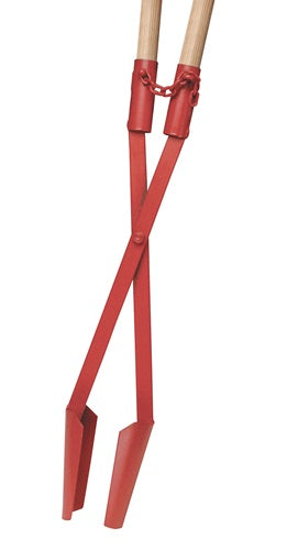 Erdlochausheber JUMBO Größe 1 200 x 150/110 mm mit 2 Eschenstielen IDEAL