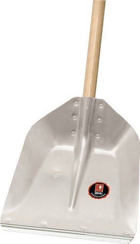 Hallenser Randschaufel FAVORIT Größe 9 380 x 380 mm Aluminiumblech IDEAL