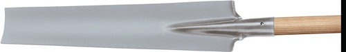 Drainierspaten GLORIA 550 x 125 / 90 mm Größe 2 850 mm mit Trittschutz IDEAL