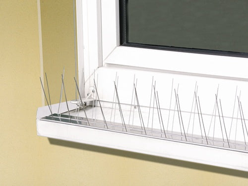 Vogel- und Taubenabwehr Classic 60 cm lang 24 Spikes Aluminium WINDHAGER