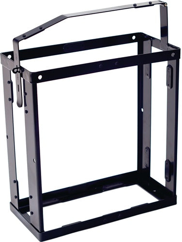 Kanisterhalterung Länge 377 mm Breite 174 mm Höhe 485 mm Tiefschwarz RAL 9005 287 kg VALPRO