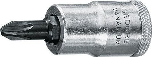 Steckschlüsseleinsatz IKS 19 1/2 ? PH PH 2 Länge 60 mm GEDORE