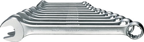 Ringmaulschlüsselsatz 7-012 12-teilig Schlüsselweiße 10-32 mm Form A CV-Stahl GEDORE