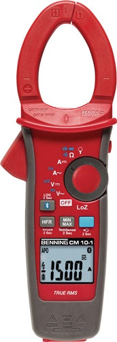 Stromzangenmultimeter CM 10-1 001 - 1500 A CAT IV 600 V CAT III 100 V BENNING