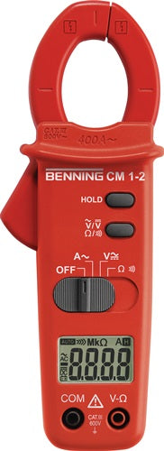 Stromzangenmultimeter CM 1-2 01 - 400 A CAT III 600 V BENNING