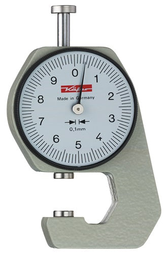 Taschendickenmessgerät K 15 0-10 mm Ablesung 01 mm plan 635 mm KÄFER