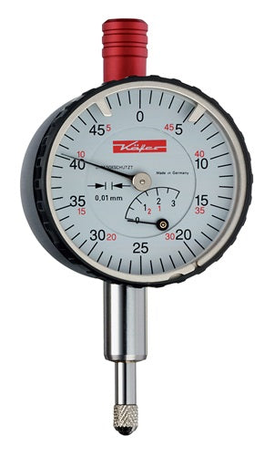 Kleinmessuhr KM 4T 3 mm Ablesung 001 mm ohne Stoßschutz KÄFER