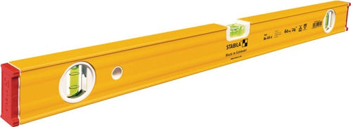 Wasserwaage 80 AS-2 120 cm Aluminium gelb ± 05 mm/m STABILA