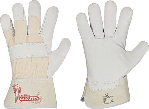 Handschuhe CALCUTTA Größe 9 naturfarben EN 420 EN 388 PSA-Kategorie II STRONGHAND - VPE: 12